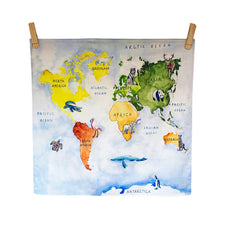 "Our World" Vegan Play Cloth