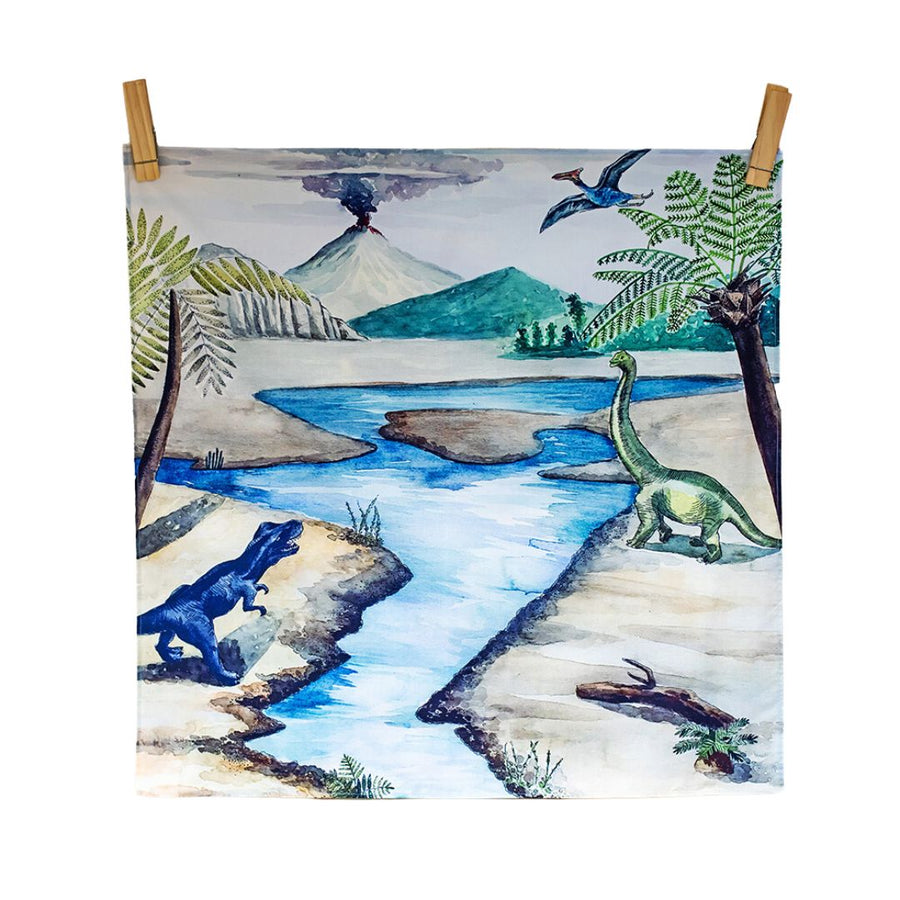 Wonderie "Land Before Our Time" Dinosaur Vegan Play Cloth