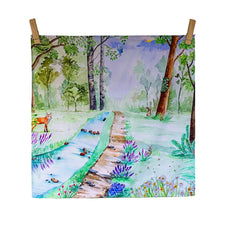 Wonderie "A Walk in the Forest" Vegan Play Cloth