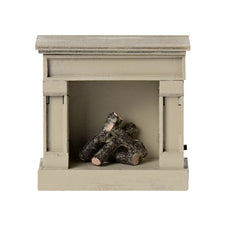 Maileg Vintage Fireplace - Off-White (Mouse)