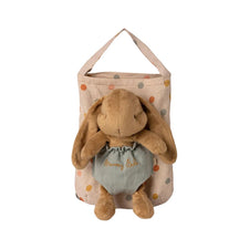 Maileg Bunny Bob with Polka Dot Carry Bag