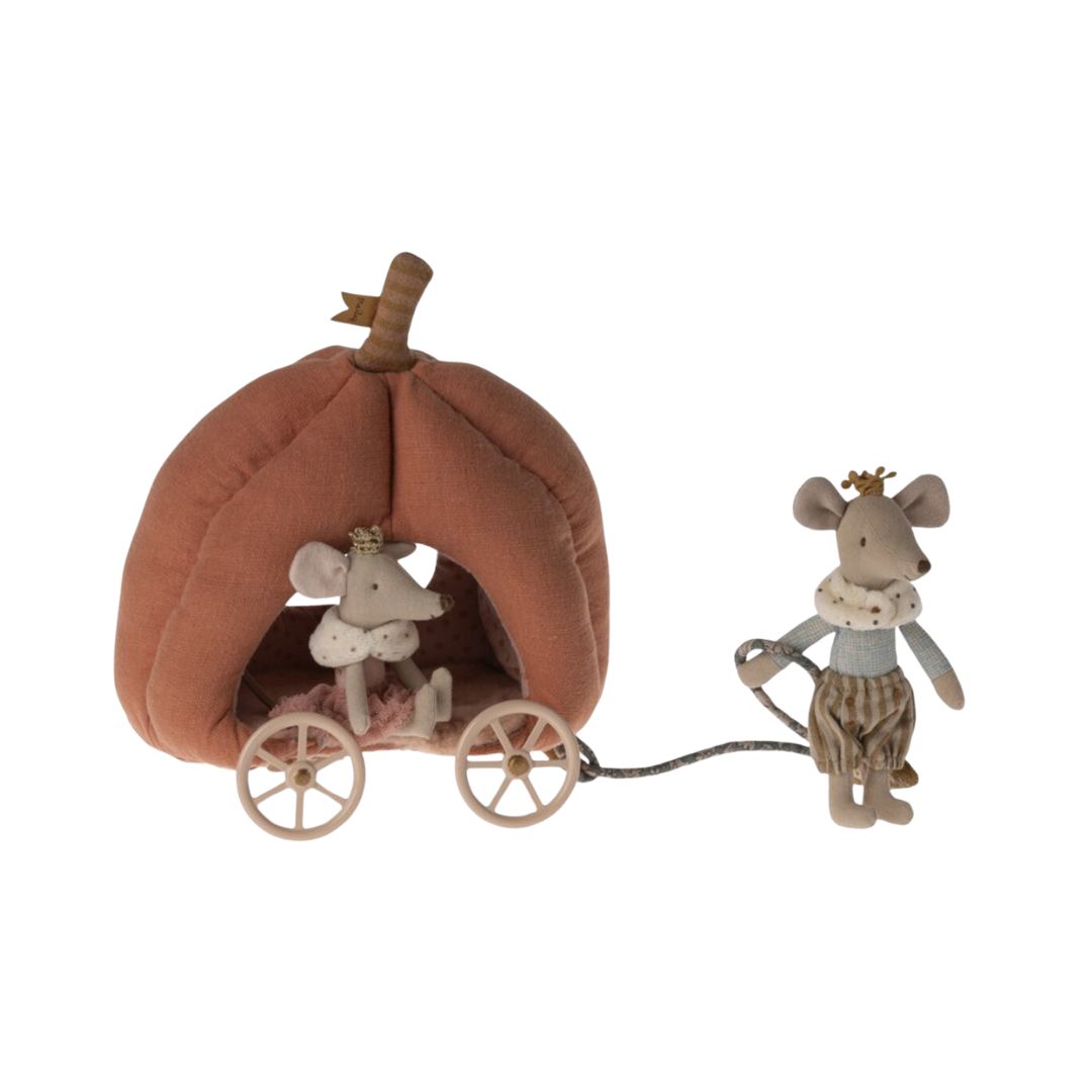 PRE-ORDER Maileg Pumpkin Carriage (Mouse)