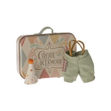 Maileg Clown Clothes in Suitcase (Little Brother/Sister)