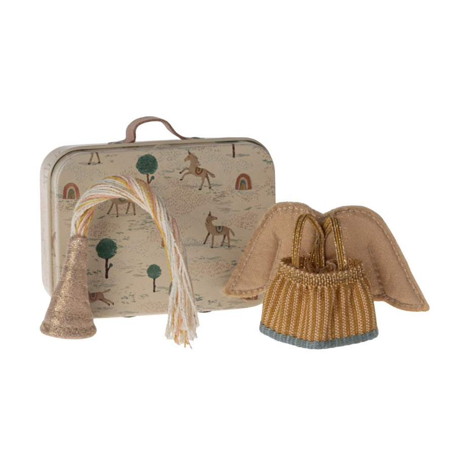 Maileg Fairy Clothes in Suitcase (Little Sister/Brother)