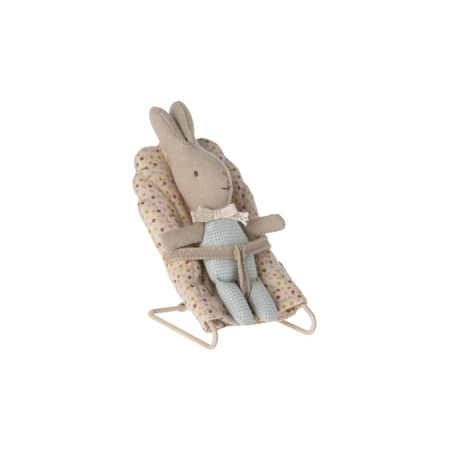 Maileg MY Rabbit (Light Blue Check)