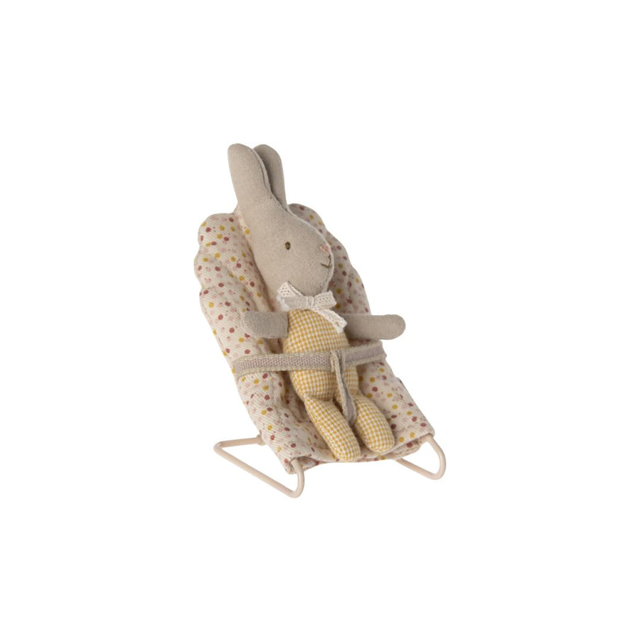 Maileg MY Rabbit (Yellow Check)