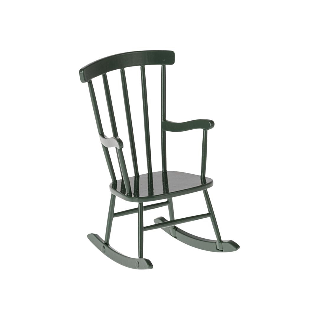 PRE-ORDER Maileg Rocking Chair - Dark Green (Mouse)