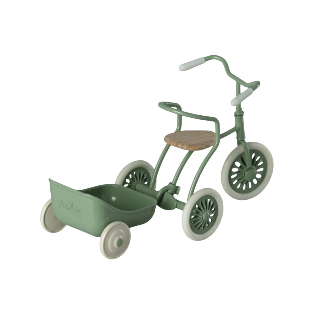 PRE-ORDER Maileg Tricycle Hanger - Green (Mouse)