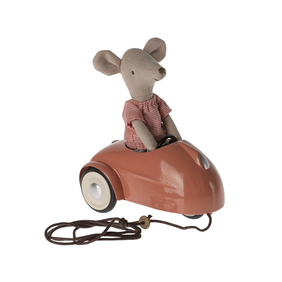 Maileg Mouse Car (Coral)