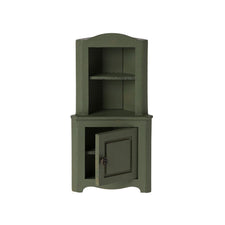 PRE-ORDER Maileg Corner Cabinet - Dark Green (Mouse)