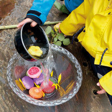 Yellow Door Sensory Play Stones (Flowers)