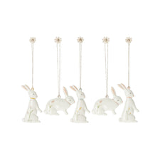 Maileg Easter Bunny Ornaments (Set of 5)
