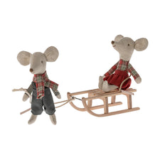 Maileg Wooden Sled (Mouse)