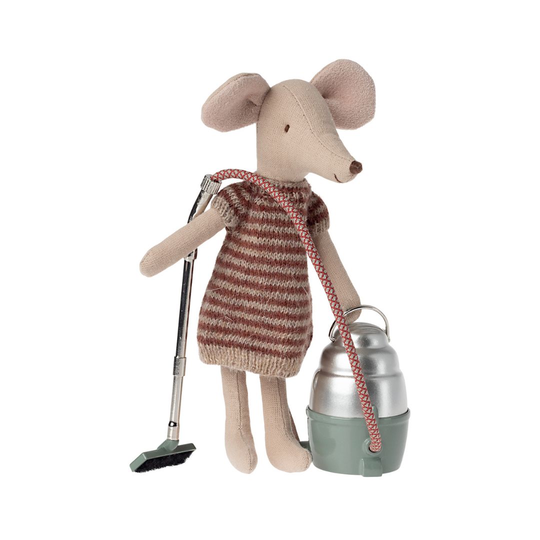 Maileg Vacuum Cleaner (Mum/Dad Mouse)