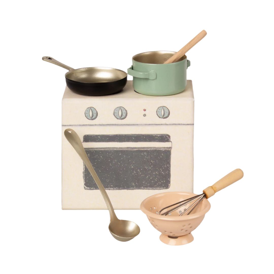 Maileg Cooking Set (Mouse)