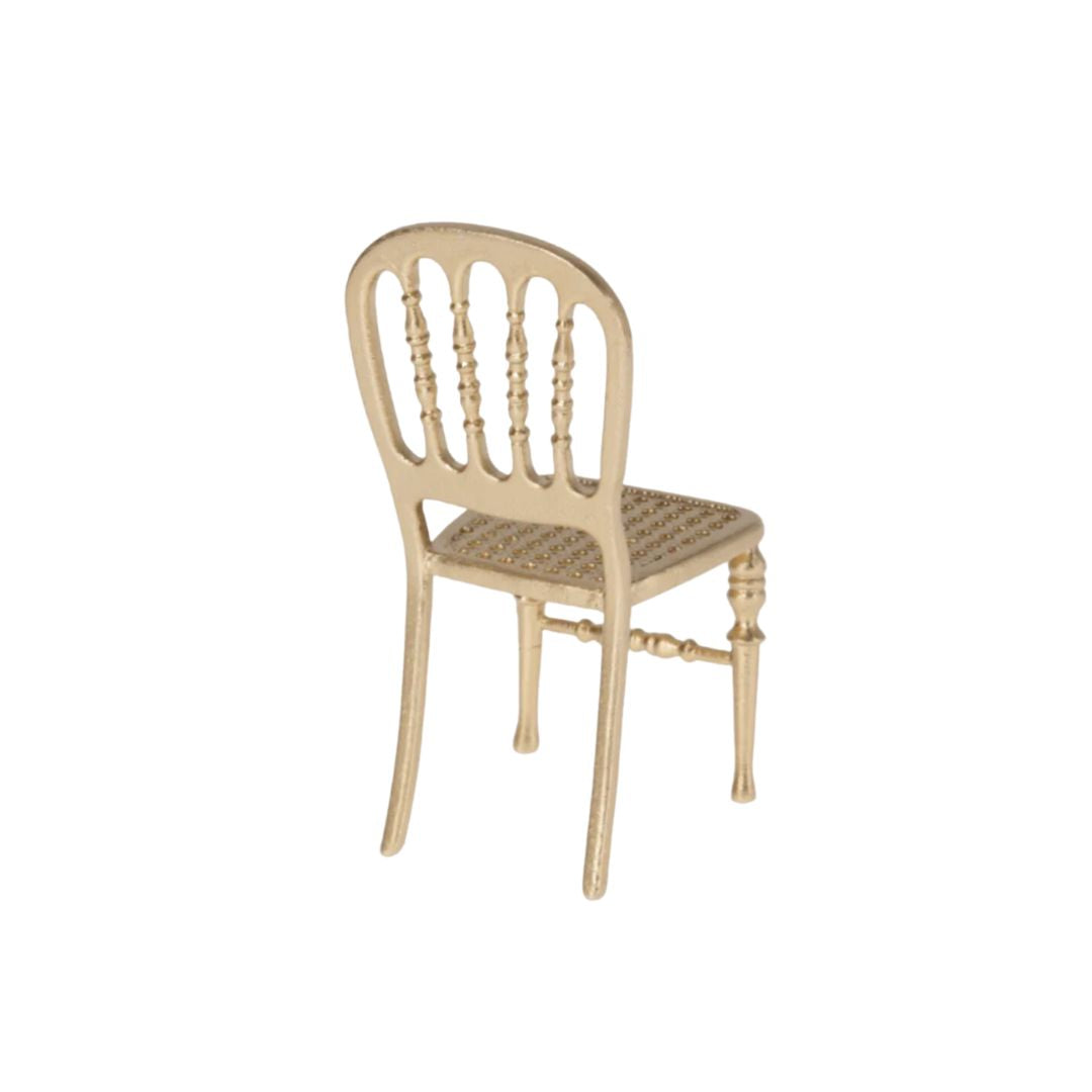 Maileg Gold Chair (Mouse)