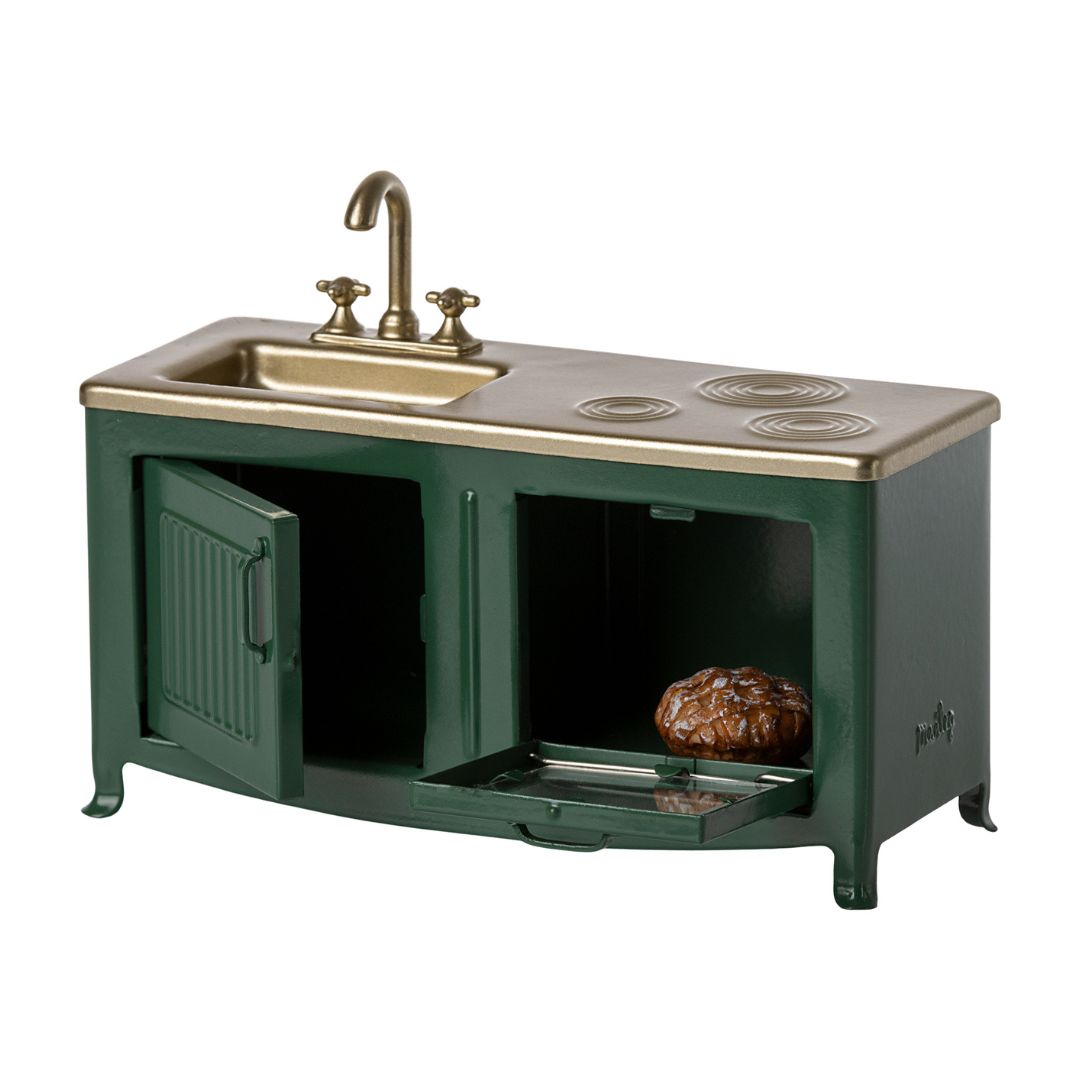 Maileg Kitchen - Dark Green (Mouse)