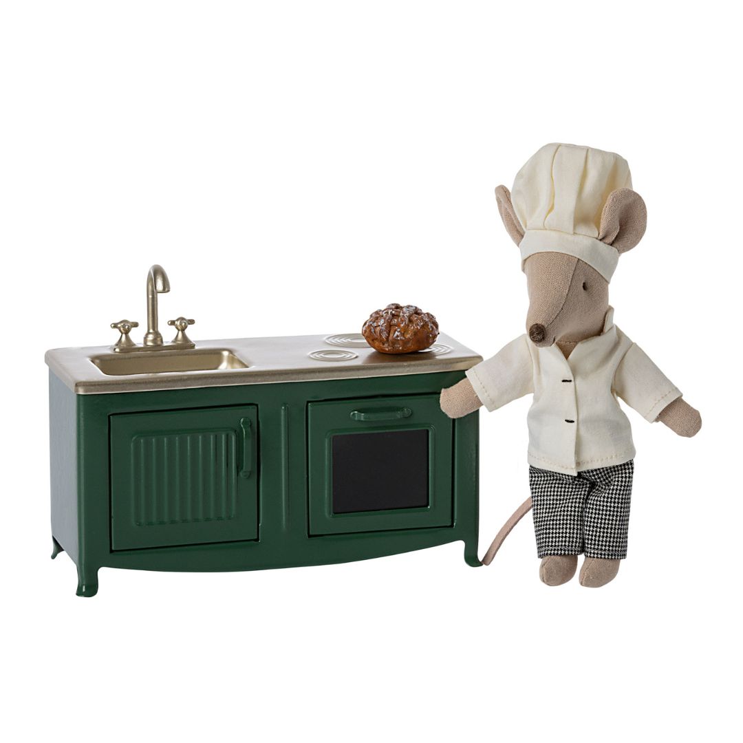 Maileg Kitchen - Dark Green (Mouse)