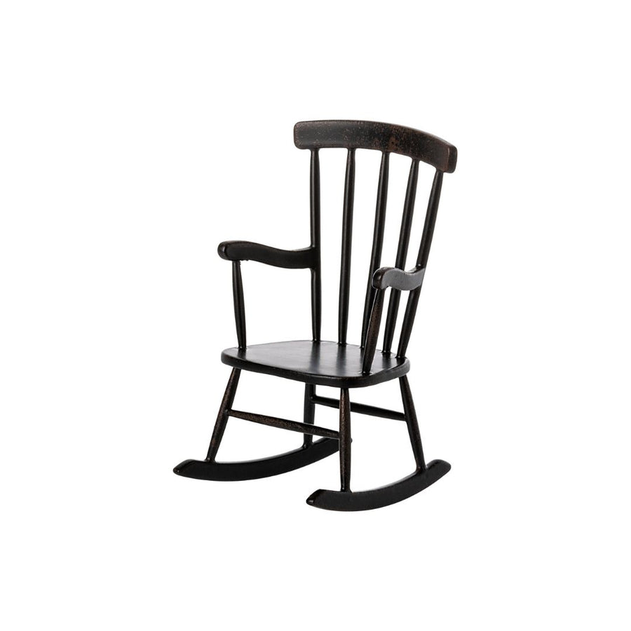 Maileg Rocking Chair - Anthracite (Mouse)