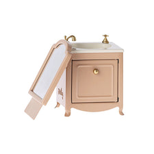 Maileg Sink with Mirror - Powder (Mouse)