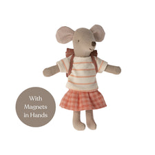 PRE-ORDER Maileg Tricycle Mouse 2024 - Coral (Big Sister)