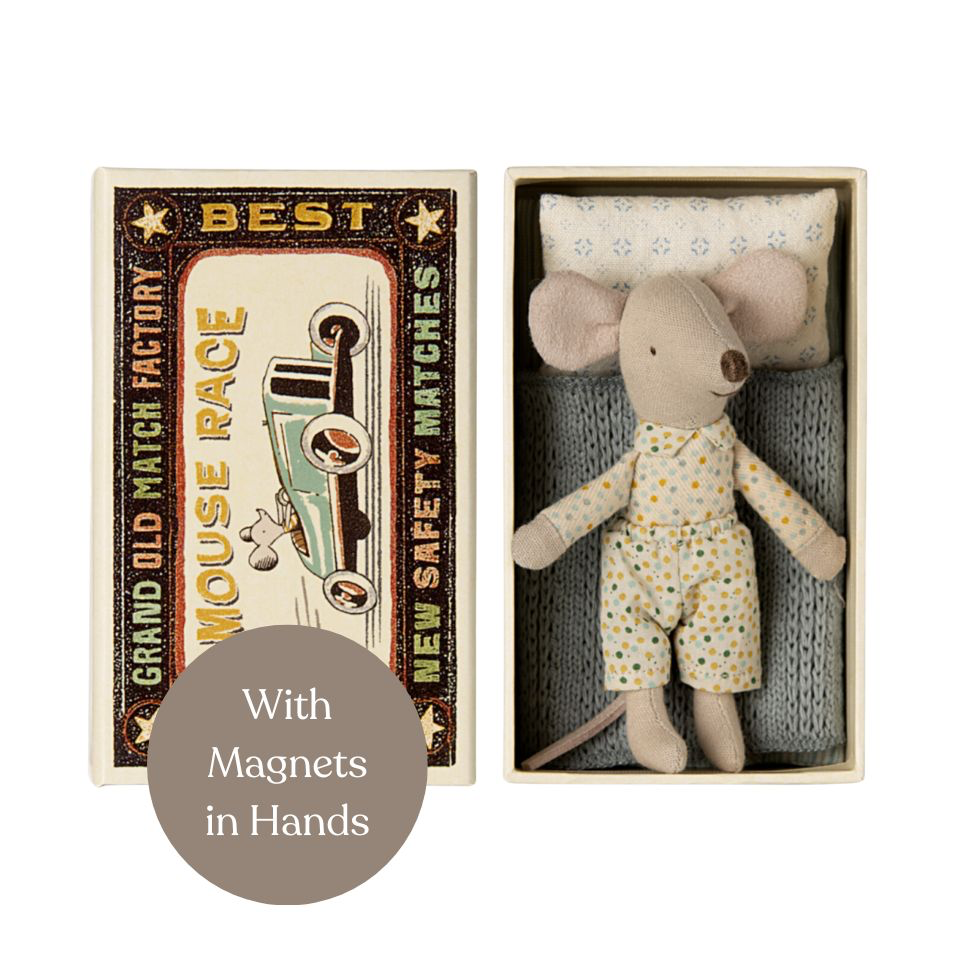Maileg Mouse in Matchbox - Pajamas 2024 (Little Brother)
