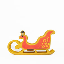 Handmade Christmas Sleigh by Wooden Caterpillar