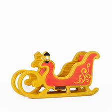 Handmade Christmas Sleigh by Wooden Caterpillar
