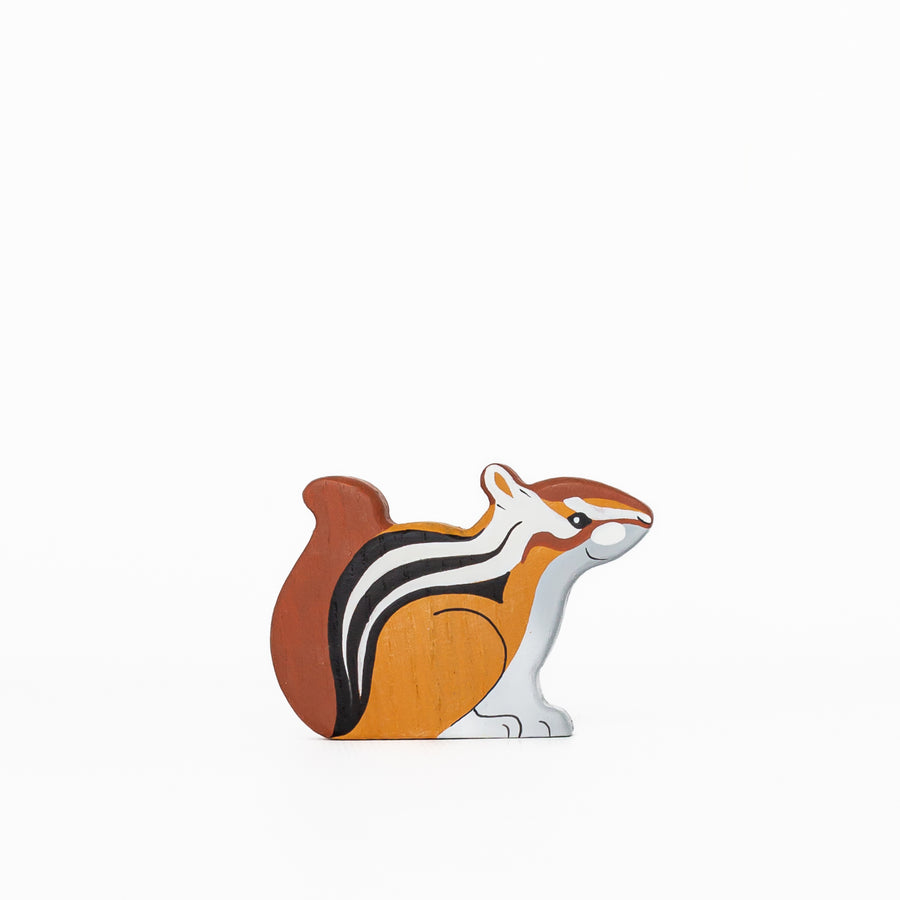 Chipmunk | Wooden Toy Figurine