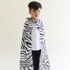 Limited Edition Zebra Print Playsilk by Sarah's Silks