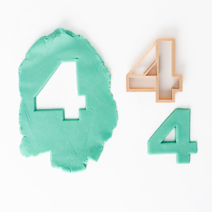 Kinfolk Pantry Sensory Play Numbers Eco Cutter Set