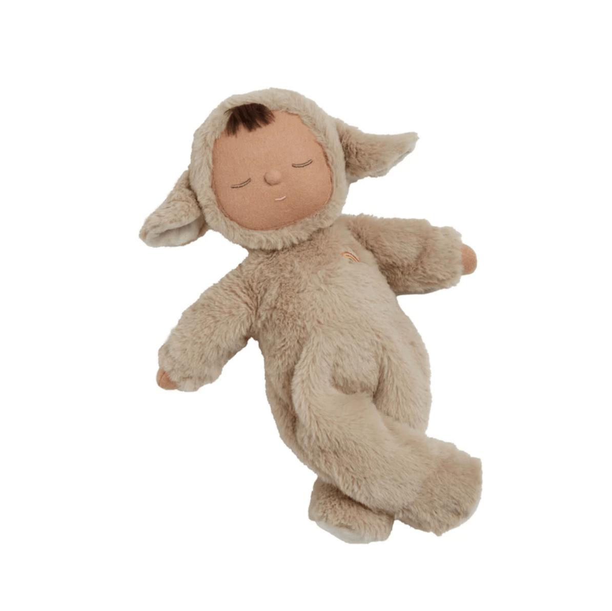 Olli Ella Rattan Cozy Dinkum Doll (Lamby Pip) by Olli Ella Wamble Walker: Handmade Rattan Toy for Toddlers | Sustainable Kids' Decor
