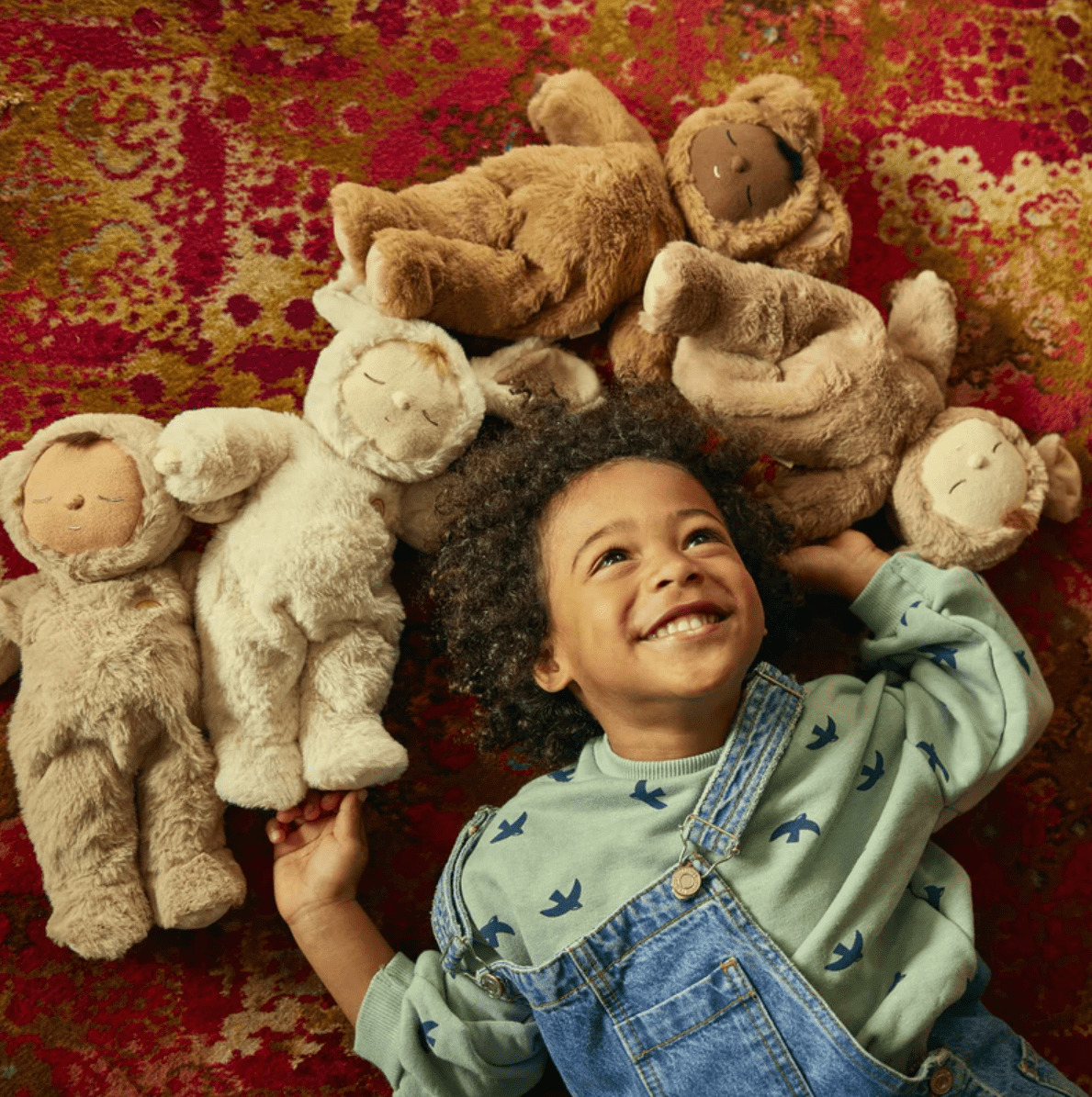 Olli Ella Soft Toys Cozy Dinkum Doll (Lamby Pip) by Olli Ella Cozy Dinkum Doll (Lamby Cozy Dinkum Doll Lamby Pip | Plush Cotton Cuddly Companion for Newborns and Children