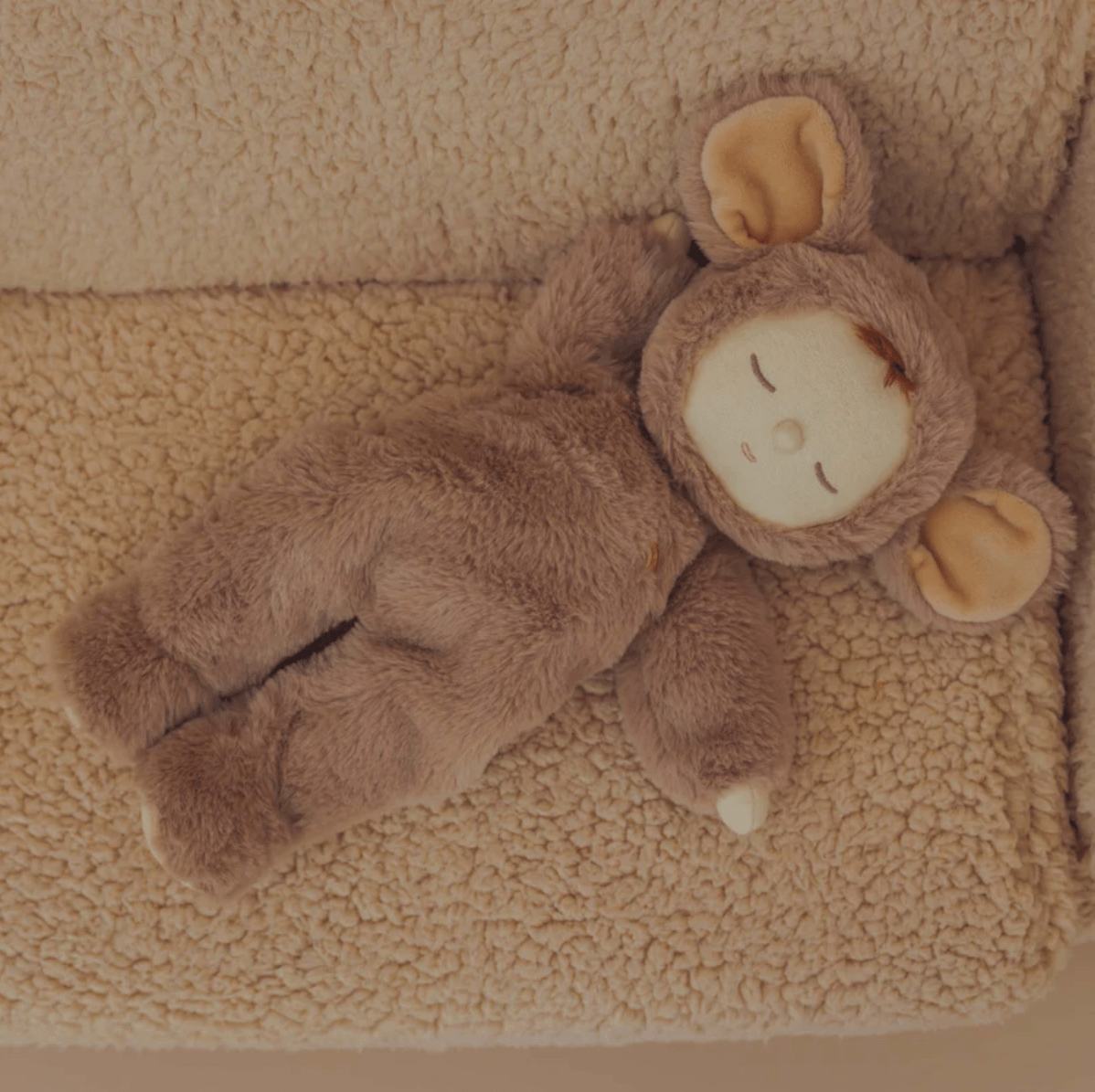 Olli Ella Soft Toys Cozy Dinkum Doll (Mousy Pickle) by Olli Ella Cozy Dinkum Doll (Lamby Cozy Dinkum Doll Lamby Pip | Plush Cotton Cuddly Companion for Newborns and Children