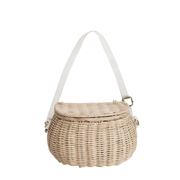 OLLI ELLA MINI CHARI RATTAN BAG Straw OLLI ELLA MINI CHARI RATTAN BAG Straw
