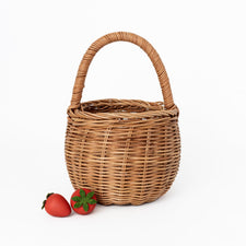 Olli Ella Rattan Rattan Berry Basket (Natural) by Olli Ella Olli Ella Rattan Berry Basket I Rattan Nursery Decor