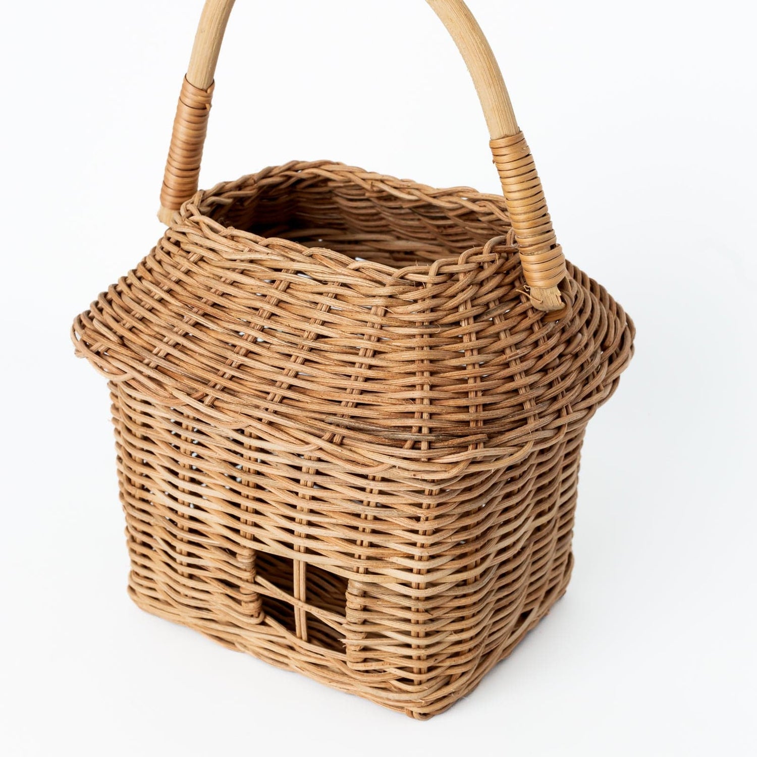 Olli Ella Rattan Rattan Hutch Basket (Small) by Olli Ella Olli Ella Rattan Berry Basket I Rattan Nursery Decor