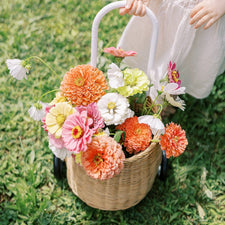 Olli Ella Rattan Rattan Original Luggy (Natural) by Olli Ella Natural Rattan Luggy I Rattan Push Toys