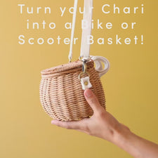 Mini Chari Rattan Bag (Straw) by Olli Ella