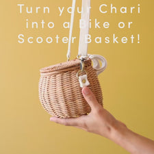 Olli Ella Rattan Mini Chari Bag (Natural)