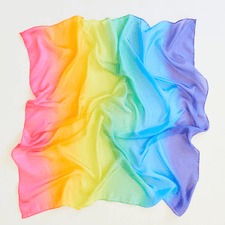 Sarah's Silks Play Silks Enchanted Play Silk - Rainbow