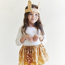 Sarah's Silks Dress Up Play Fawn Dress-up Set by Sarah's Silks 100% Silk Tiger Dress Up Set | Kids Tiger Costume for Magical Play