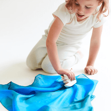 Sarah's Silks Play Silks Mini Earth Play Silk - Ocean