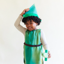 Sarah's Silks Dress Up Play Peter Pan Dress-up Set by Sarah's Silks 100% Silk Fairy Dress in Pink | Magical Costume for Kids