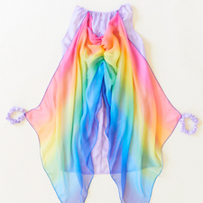 Sarah's Silks Dress Up Play Sarah's Silks Dress-up Fairy Dress (Lavender) 100% Silk Dress-up Fairy Dress in Lavender I Fairy Costume for Kids