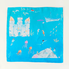 Sarah's Silks Play Silks Sarah's Silks Under the Sea Playsilk Under the Sea Playsilk I Montessori Story-Telling Toy