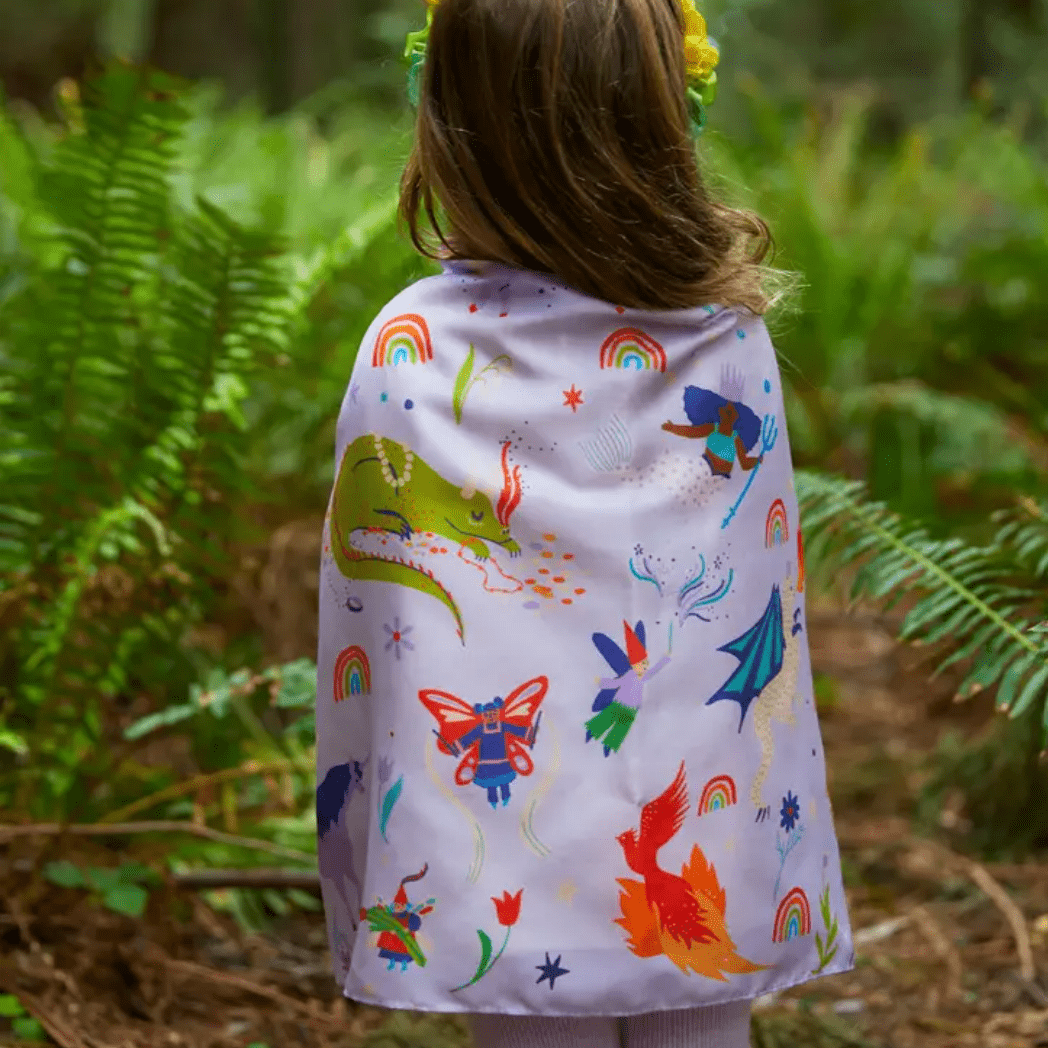 Sarah's Silks Dress Up Play Seek & Find Magical Creatures Playsilk by Sarah's Silks