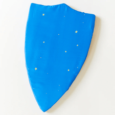Sarah's Silks Dress Up Play Silk Covered Toy Shield (Star)