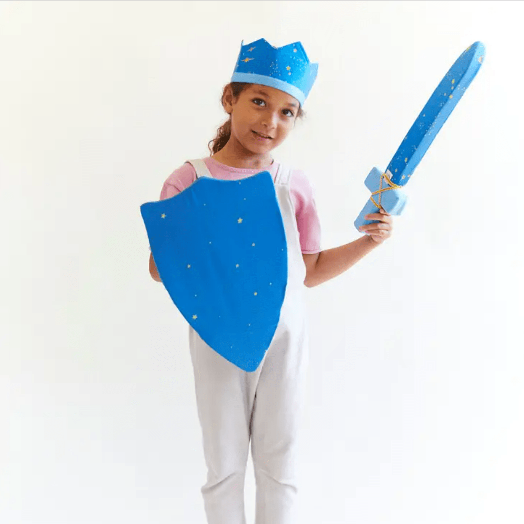 Sarah's Silks Dress Up Play Silk Covered Toy Shield (Star)