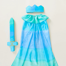 Sarah's Silks Dress Up Play Silk Covered Toy Sword (Mermaid Collection - Sea)